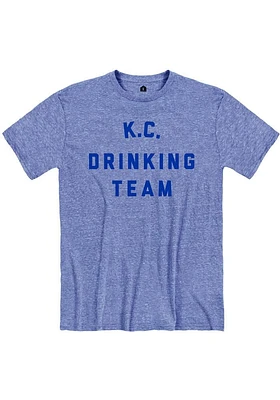 Rally Kansas City Blue Drinking Team Short Sleeve Fashion T Shirt