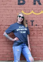 Cleveland Navy Drinking Team Short Sleeve T Shirt