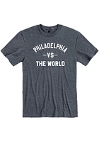 Philadelphia Navy Blue VS The World Short Sleeve Fashion T Shirt