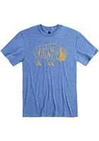 Rally Kansas Blue Buffalo Short Sleeve Fashion T Shirt