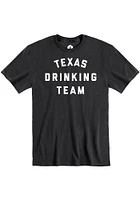 Rally Texas Black Drinking Team Short Sleeve T Shirt