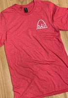 St Louis Red Arch Short Sleeve Fashion T Shirt