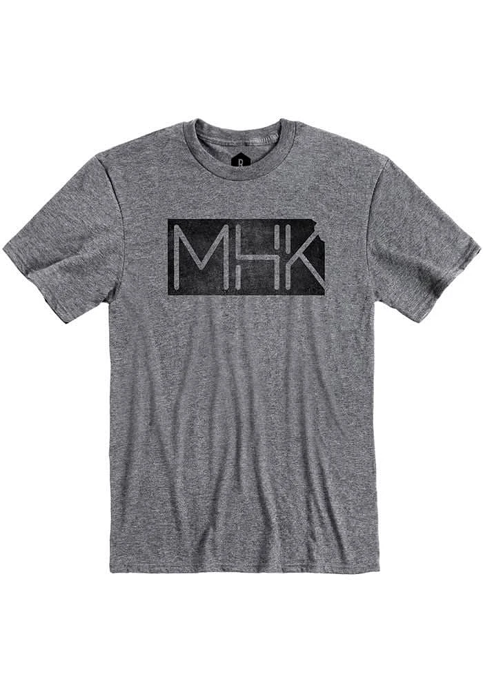 Rally Manhattan Grey MHK Short Sleeve Fashion T Shirt