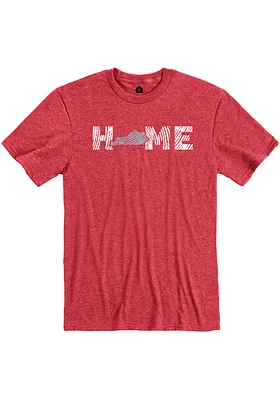 Kentucky Red Wood Grain Home Short Sleeve Fashion T Shirt