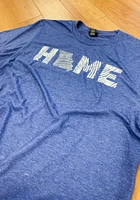 Rally Missouri Blue Wood Grain Home Short Sleeve Fashion T Shirt