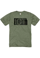 Rally Wichita Olive ICT State Short Sleeve Fashion T Shirt