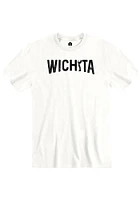 Rally Wichita White Wordmark Short Sleeve T Shirt