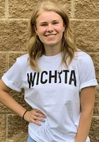 Rally Wichita White Wordmark Short Sleeve T Shirt