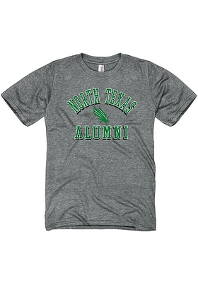 North Texas Mean Green Grey Heathered Alumni Short Sleeve T Shirt