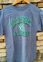 Northwest Missouri State Bearcats Grey Heathered Alumni Short Sleeve T Shirt