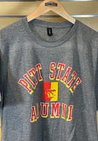 Pitt State Gorillas Grey Heathered Alumni Short Sleeve T Shirt