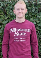 Missouri State Bears Maroon College of Education Long Sleeve T Shirt