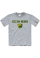 Baylor Bears Youth Grey Sic Em Short Sleeve T-Shirt