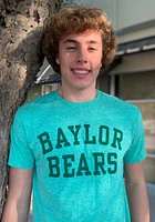 Baylor Bears Snow Heather Team Name Short Sleeve T Shirt