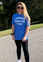 Rally Lawrence Drinking Team Short Sleeve Fashion T Shirt