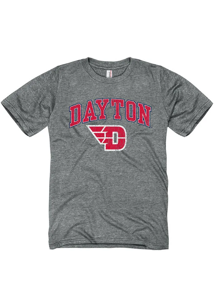 Dayton Flyers Arch Logo Short Sleeve T Shirt