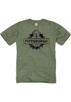 Pittsburgh Olive Steel Co Short Sleeve Fashion T Shirt