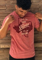 Rally Texas Red Either You Love Short Sleeve Fashion T Shirt
