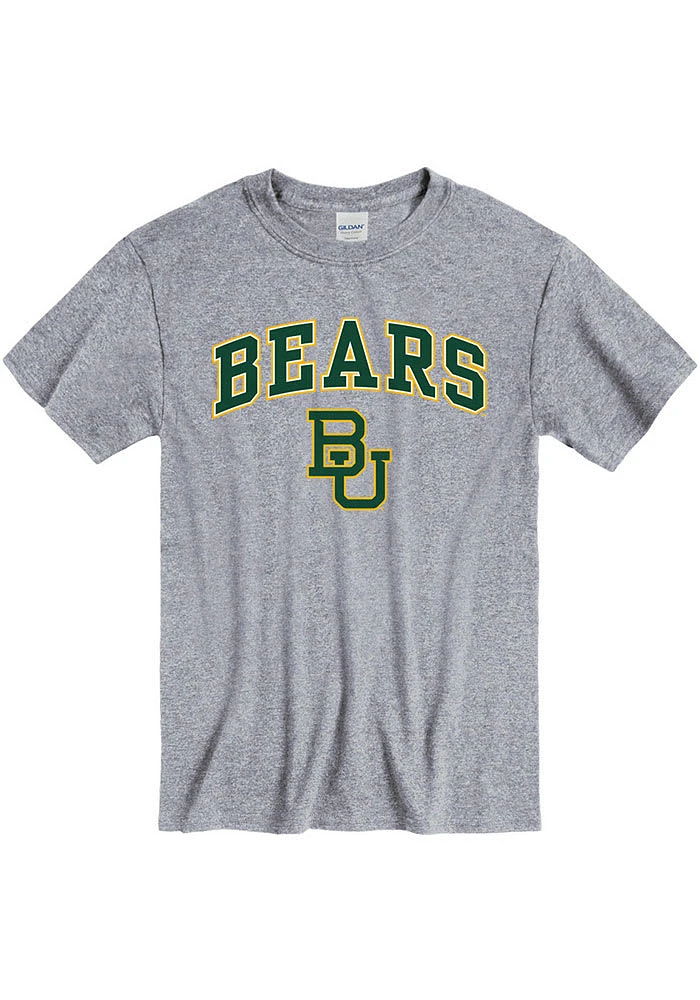 Baylor Bears Arch Mascot Short Sleeve T Shirt