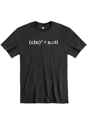 Cincinnati Black Equation Short Sleeve T Shirt