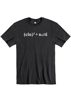 Cincinnati Black Equation Short Sleeve T Shirt