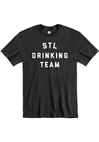 Rally St Louis Black St. Drinking Team Short Sleeve T Shirt