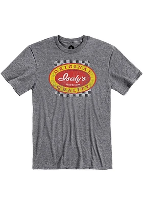 Rally Pittsburgh Graphite Isalys Logo Short Sleeve Fashion T Shirt