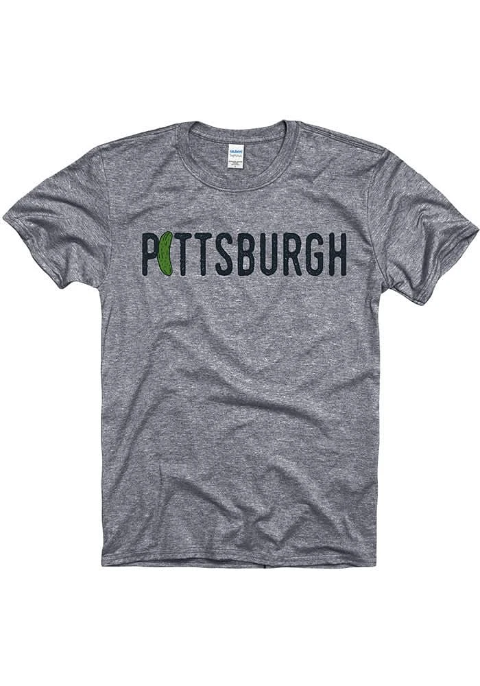 Pittsburgh Grey Pickle Short Sleeve Fashion T Shirt