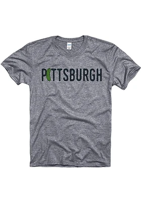 Pittsburgh Grey Pickle Short Sleeve Fashion T Shirt