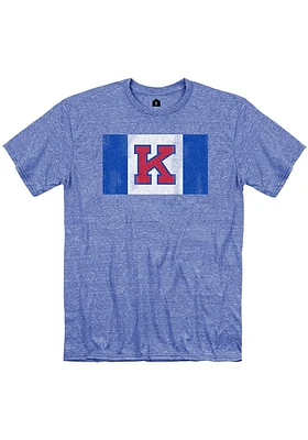 Rally Kansas Jayhawks Flag Short Sleeve Fashion T Shirt