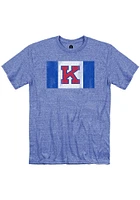 Rally Kansas Jayhawks Flag Short Sleeve Fashion T Shirt