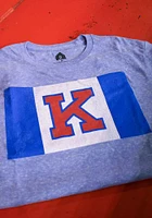 Rally Kansas Jayhawks Flag Short Sleeve Fashion T Shirt