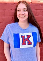 Rally Kansas Jayhawks Flag Short Sleeve Fashion T Shirt