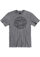 Rally Philadelphia Graphite Philly Pretzel Factory Short Sleeve Fashion T Shirt