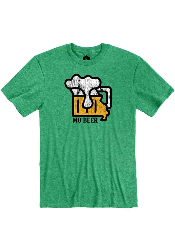 Rally Missouri Green MO Beer Short Sleeve Fashion T Shirt