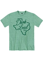 Texas Green Drink Local Short Sleeve Fashion T Shirt