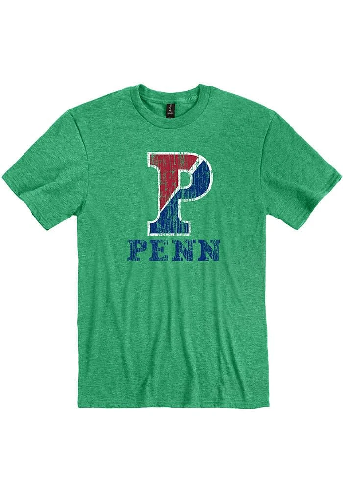 Pennsylvania Quakers Green St. Patricks Short Sleeve T Shirt