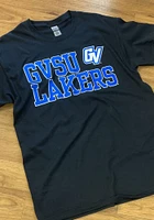 Grand Valley State Lakers Black Slogan Short Sleeve T Shirt