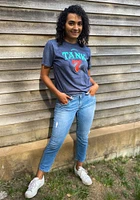 Rally Kansas City Navy Blue Boulevard Short Sleeve Fashion T Shirt