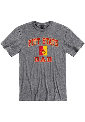 Pitt State Gorillas Dad Graphic Short Sleeve T Shirt