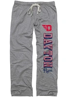 Dayton Flyers Womens Boyfriend Grey Sweatpants