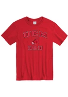 Central Missouri Mules Dad Graphic Short Sleeve T Shirt