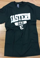 Eastern Michigan Eagles Green Dad Graphic Short Sleeve T Shirt