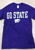 K-State Wildcats Purple Go Short Sleeve T Shirt