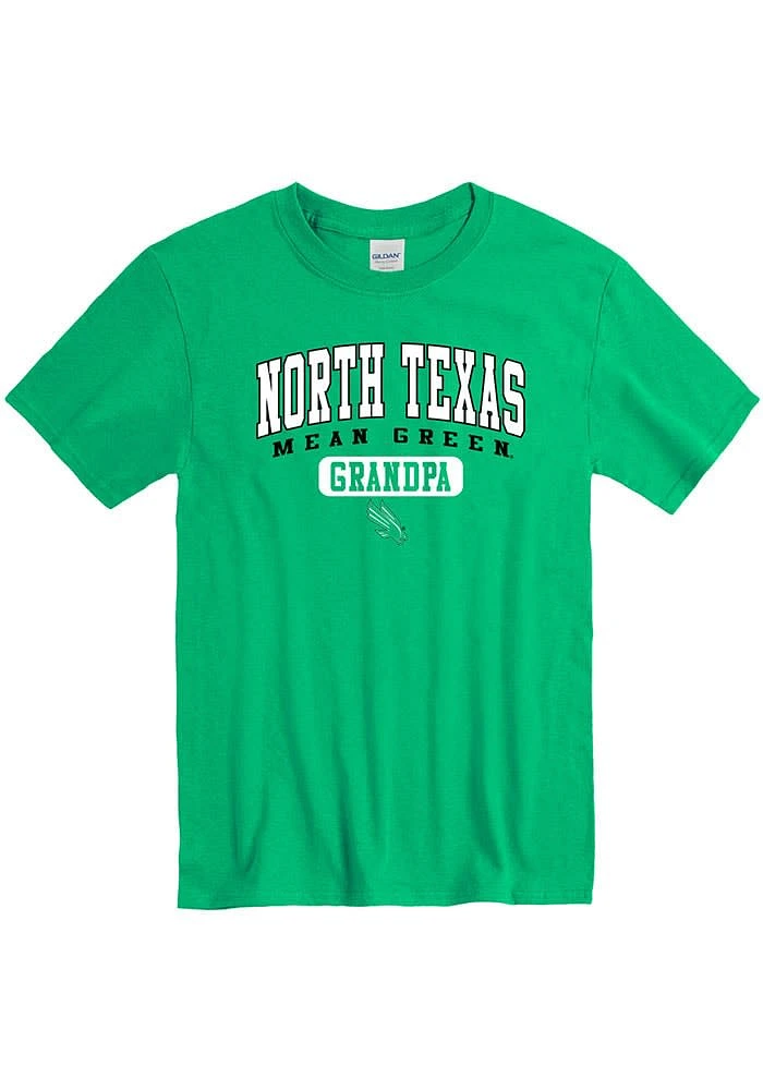 North Texas Mean Green Grandpa Graphic Short Sleeve T Shirt