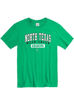 North Texas Mean Green Grandpa Graphic Short Sleeve T Shirt