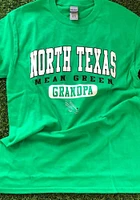North Texas Mean Green Grandpa Graphic Short Sleeve T Shirt