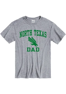 North Texas Mean Green Grey Dad Graphic Short Sleeve T Shirt