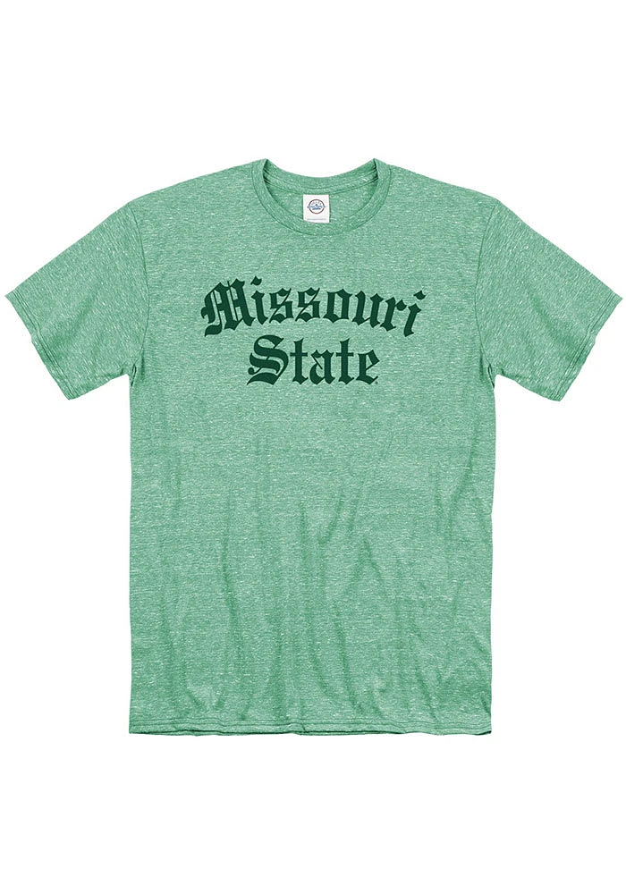 Missouri State Bears Green Celtic Tonal Short Sleeve T Shirt