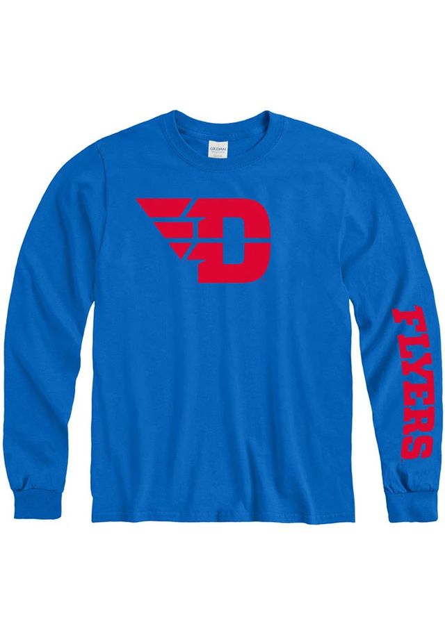 Dayton Flyers Logo Long Sleeve T Shirt